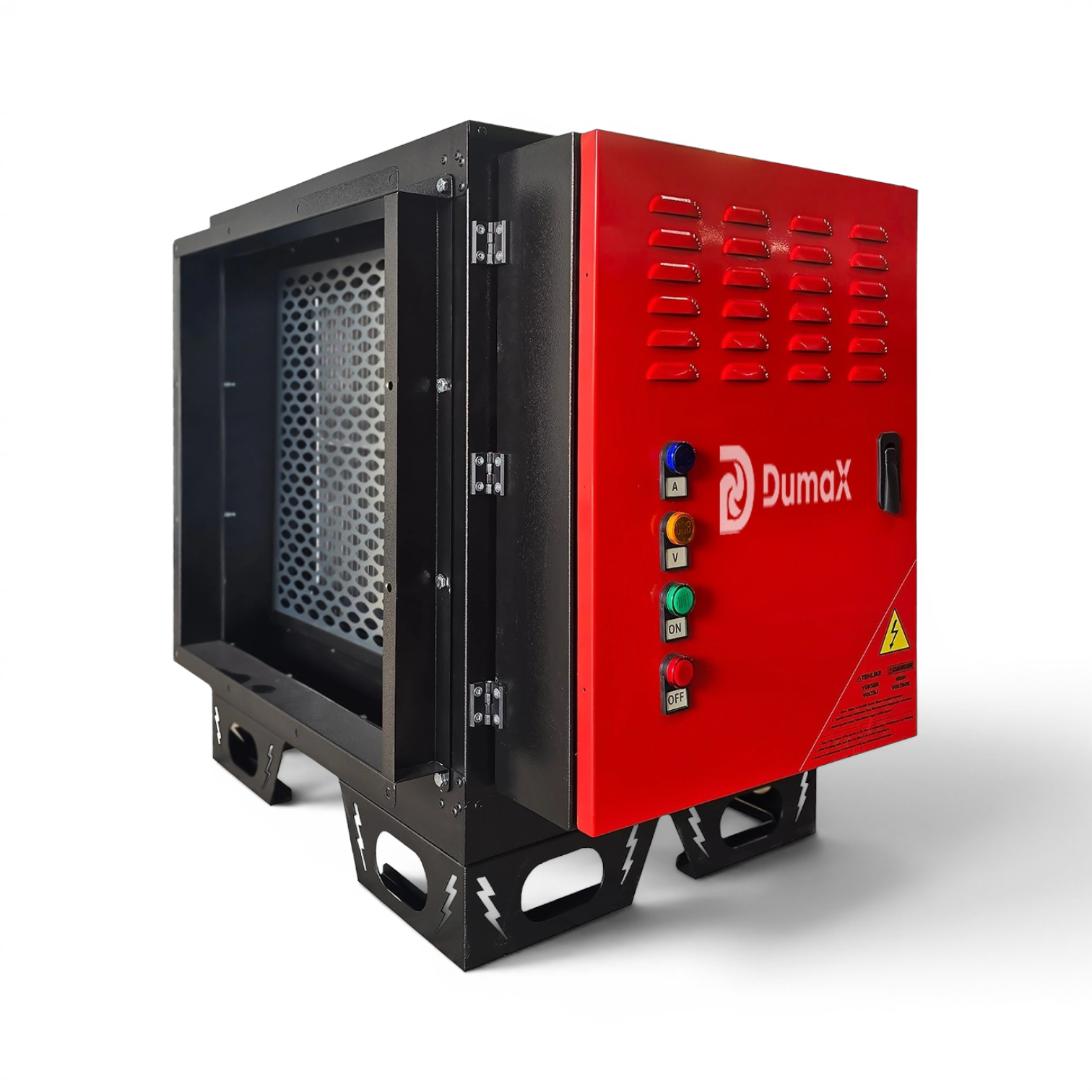 DUMAX tek geçişli elektrostatik filtre
